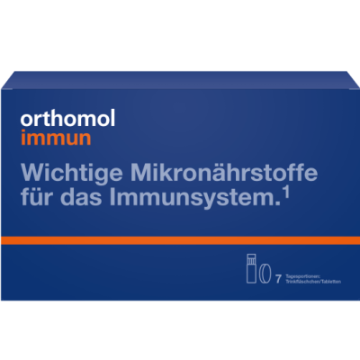 ORTHOMOL Immun Trinkfläschchen/Tabl.Kombipack.