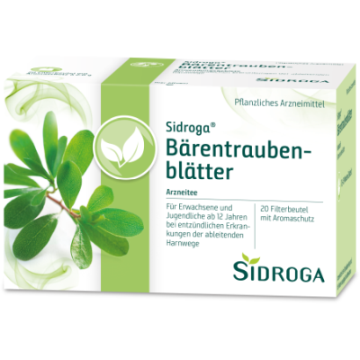 SIDROGA Bärentraubenblättertee Filterbeutel