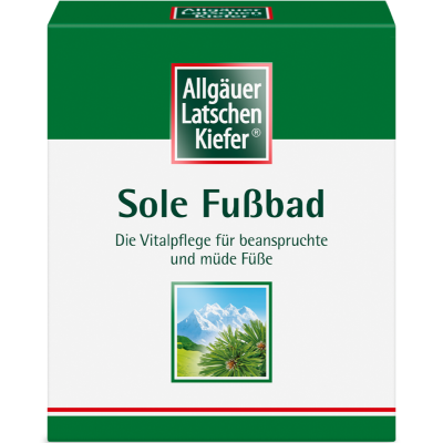 ALLGÄUER LATSCHENK. Sole Fußbad