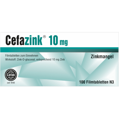 CEFAZINK 10 mg Filmtabletten