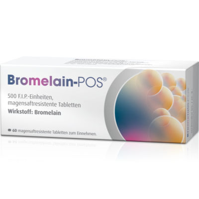 BROMELAIN POS magensaftresistente Tabletten