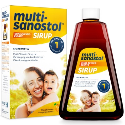 MULTI SANOSTOL Sirup ohne Zuckerzusatz