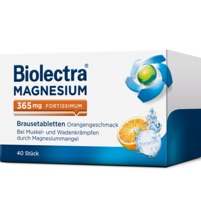 BIOLECTRA Magnesium 365 mg fortissimum Orange