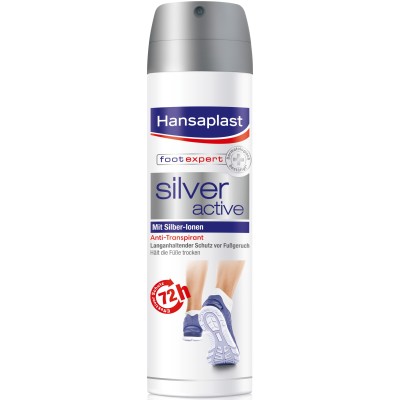 HANSAPLAST Fußspray Silver Active