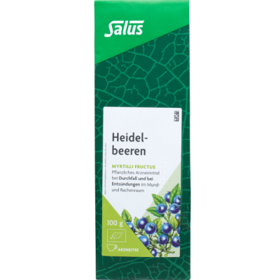 HEIDELBEEREN ARZNEITEE Myrtilli fructus Bio Salus