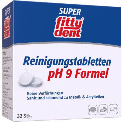 FITTYDENT super Reinigungstabletten