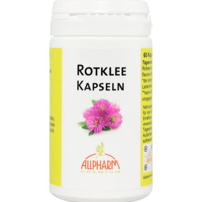 ROTKLEE ISOFLAVONE 500 mg Kapseln