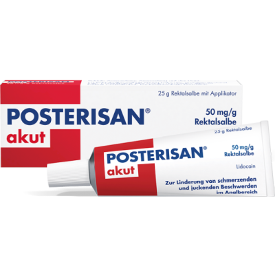 POSTERISAN akut 50 mg/g Rektalsalbe