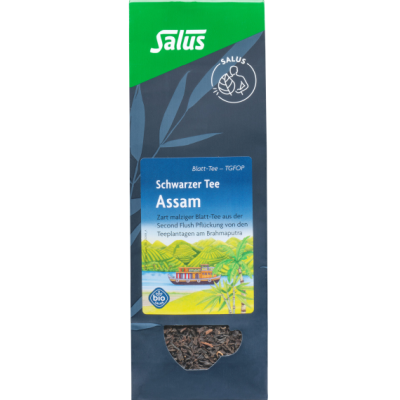 ASSAM schwarzer Tee Blatt-Tee TGFOP Bio Salus