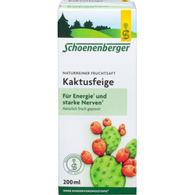 KAKTUSFEIGE Saft Bio Schoenenberger