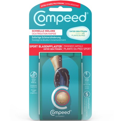 COMPEED Blasenpflaster unter den Füßen