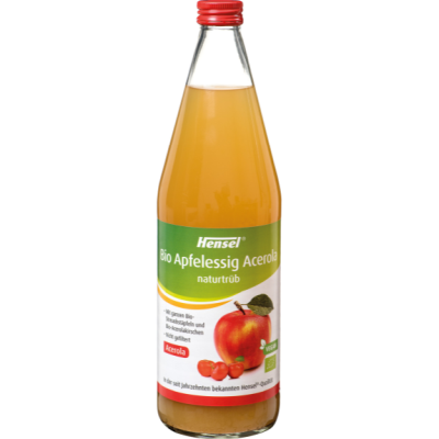 HENSEL Apfelessig naturtrüb Bio m.5% Acerola