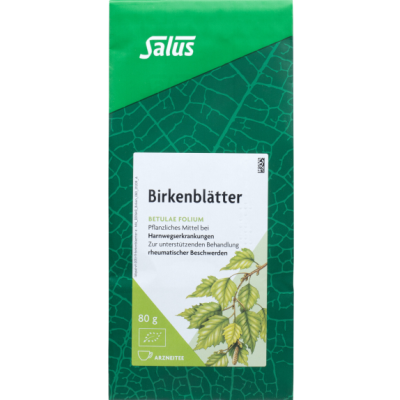 BIRKENBLÄTTER Tee Bio Betulae folium Salus