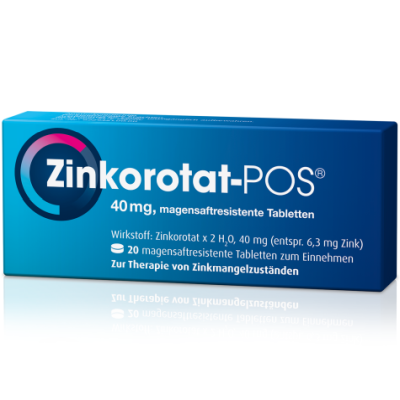 ZINKOROTAT POS magensaftresistente Tabletten