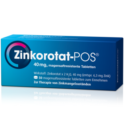 ZINKOROTAT POS magensaftresistente Tabletten