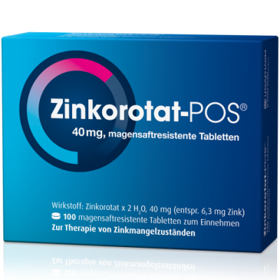 ZINKOROTAT POS magensaftresistente Tabletten