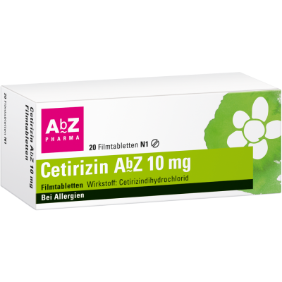 CETIRIZIN AbZ 10 mg Filmtabletten