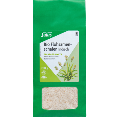 FLOHSAMENSCHALEN indisch Bio Plantago ovata Salus