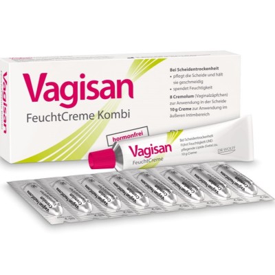 VAGISAN FeuchtCreme Kombi 8 Ovula+10 g Creme