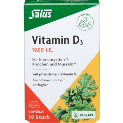 VITAMIN D3 1000 vegan Vital-Kapseln Salus