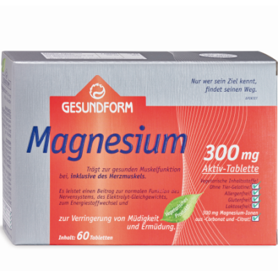 GESUNDFORM Magnesium 300 Tabletten