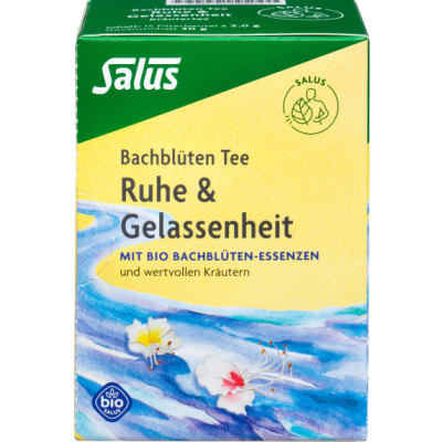 BACHBLÜTEN TEE Ruhe & Gelassenheit Bio Salus Fbtl.