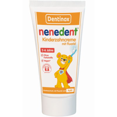 NENEDENT Kinderzahncreme m.Fluorid Standtube