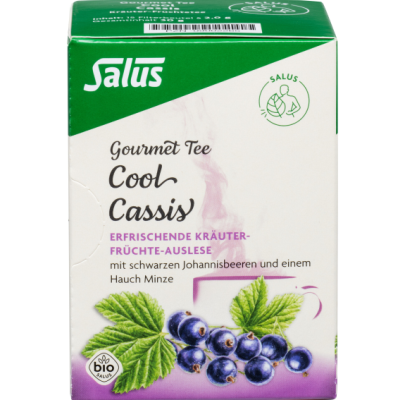 COOL CASSIS Kräutertee Salus Filterbeutel