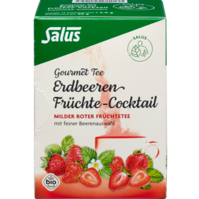 ERDBEEREN Früchtecocktail Salus Filterbeutel