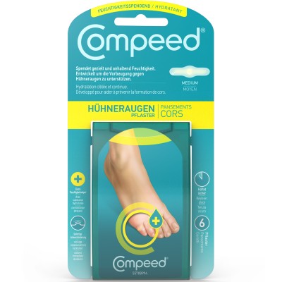 COMPEED Hühneraugen Pflaster feuchtigkeitsspendend