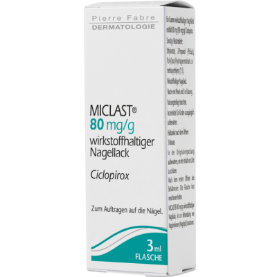 MICLAST 80 mg/g wirkstoffhaltiger Nagellack