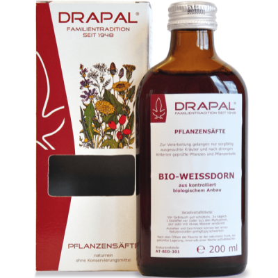 WEISSDORNBEEREN Bio Pflanzensaft Drapal