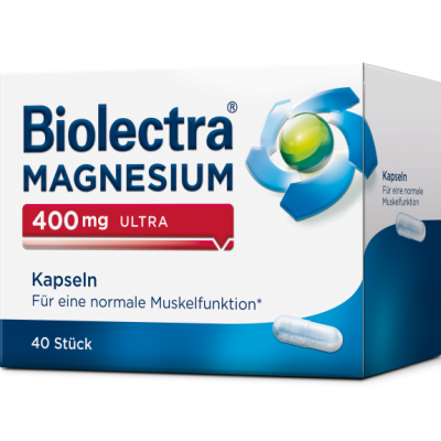 BIOLECTRA Magnesium 400 mg ultra Kapseln