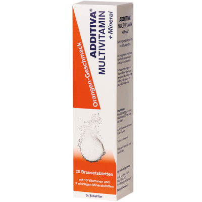 ADDITIVA Multivit.+Mineral Orange R Brausetabl.