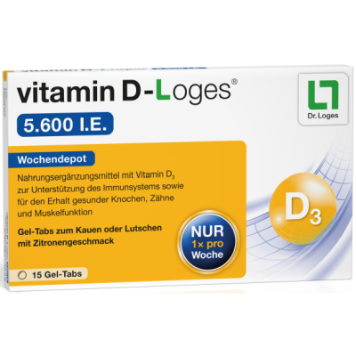 VITAMIN D-LOGES 5.600 I.E. Wochendepot Kautabl.