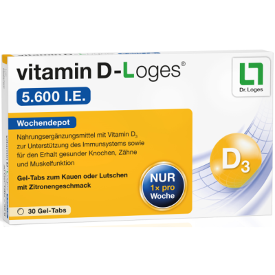 VITAMIN D-LOGES 5.600 I.E. Wochendepot Kautabl.