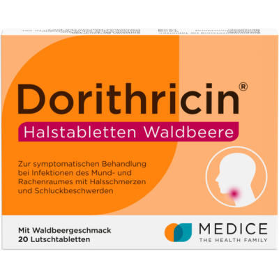 DORITHRICIN Halstabletten Waldbeere