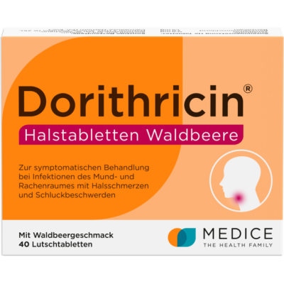 DORITHRICIN Halstabletten Waldbeere