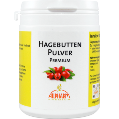 HAGEBUTTEN PULVER Premium Allpharm