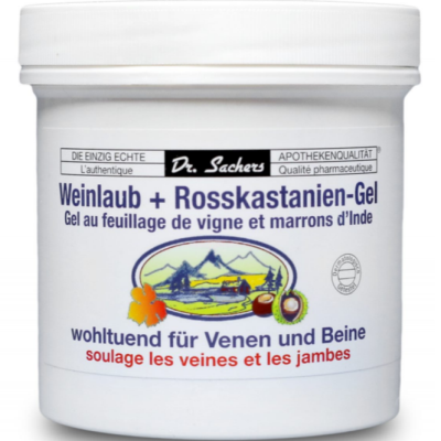 WEINLAUB+Rosskastanien-Gel