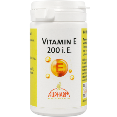 VITAMIN E ALLPHARM Premium 200 I.E. Kapseln