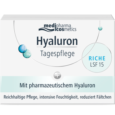 HYALURON TAGESPFLEGE riche Creme LSF 15