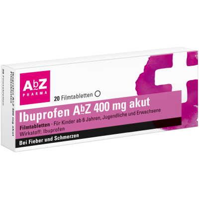 IBUPROFEN AbZ 400 mg akut Filmtabletten