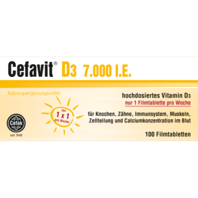 CEFAVIT D3 7.000 I.E. Filmtabletten