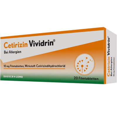 CETIRIZIN Vividrin 10 mg Filmtabletten