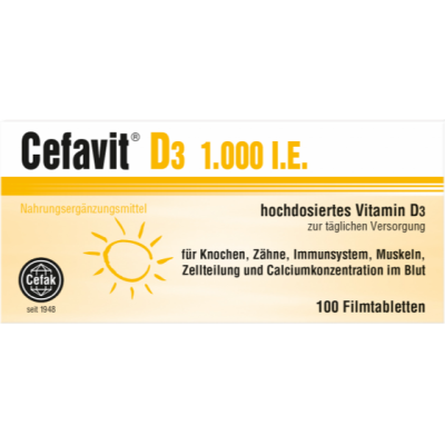 CEFAVIT D3 1.000 I.E. Filmtabletten