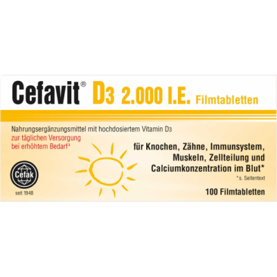 CEFAVIT D3 2.000 I.E. Filmtabletten