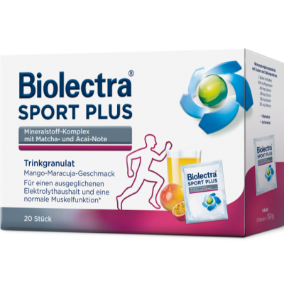 BIOLECTRA Sport Plus Trinkgranulat