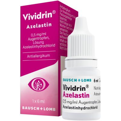 VIVIDRIN Azelastin 0,5 mg/ml Augentropfen