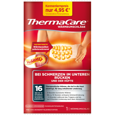 THERMACARE Rückenumschläge S-XL z.Schmerzlind.